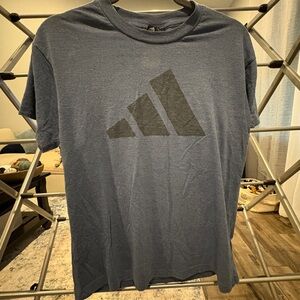 Adidas women’s blue Tee with Logo